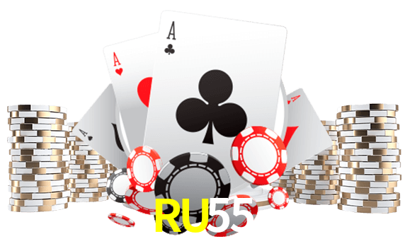 Jogue jogos de pôquer em RU55